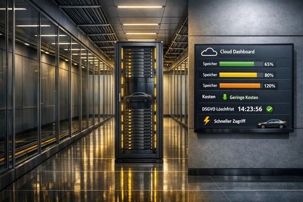 Rechte Cloud-Speichergröße: Vorteile für KFZ-Gutachten