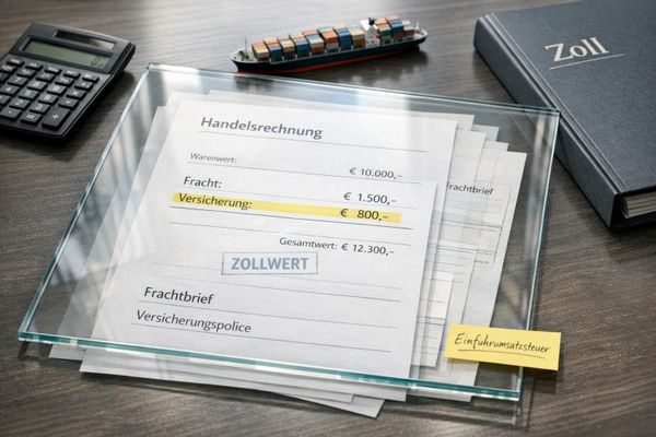 Wie wirken sich Fracht- und Versicherungskosten auf Importzölle aus?