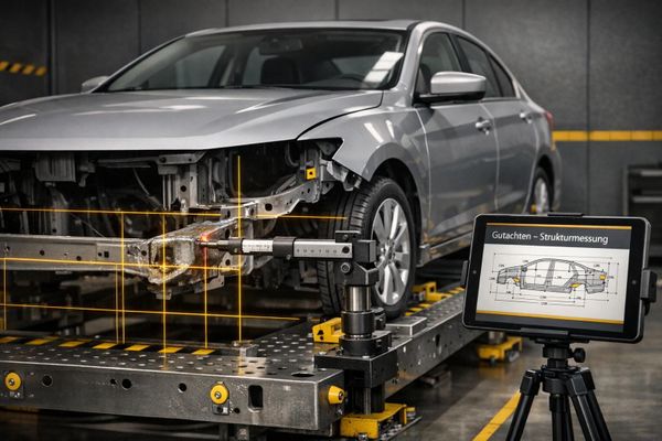 Wie wird struktureller Schaden am Auto bewertet?