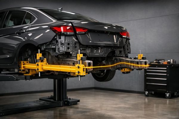 Unibody-Schäden: Auswirkungen auf Fahrzeugwert