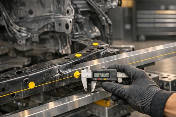 Wie erkennt man Rahmenschäden nach einem Unfall?