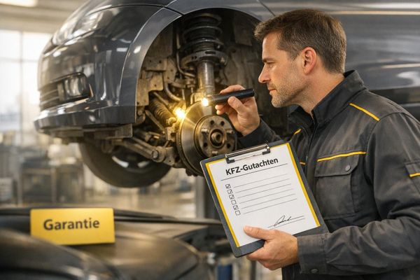 KFZ-Gutachten und Garantieansprüche: Was zählt?