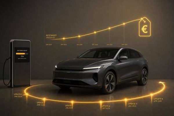 Wie Software-Updates den Restwert von E-Autos beeinflussen