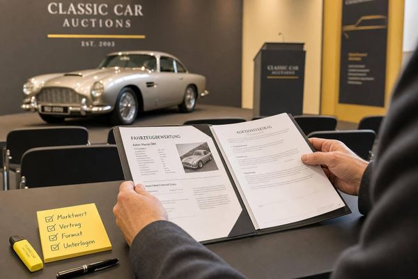Wie finde ich das beste Auktionshaus für Oldtimer?
