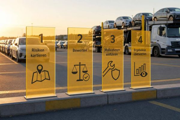 Wie funktioniert Risikomanagement in der Fahrzeuglogistik?