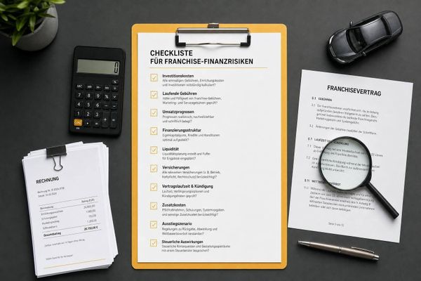 Checkliste für Franchise-Finanzrisiken