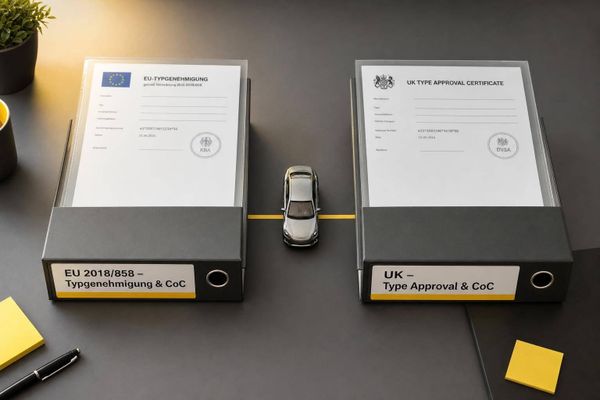 Wie regelt EU 2018/858 Herstellerpflichten nach Brexit?