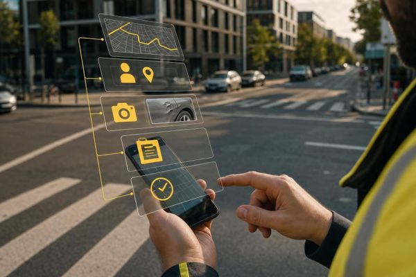 Welche 5 Tools steuern mobile Gutachter im Stadtgebiet?
