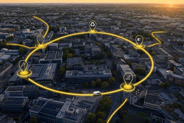 Wie steuert Kreislaufwirtschaft Ressourcen im Gutachternetz?