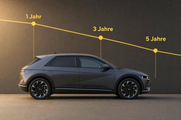 Wie stark verlieren E-Autos pro Jahr an Wert?