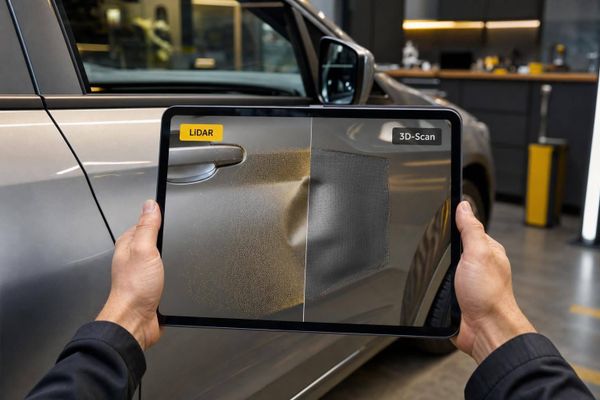 Wie vergleichen Gutachter LiDAR- und 3D-Scans?