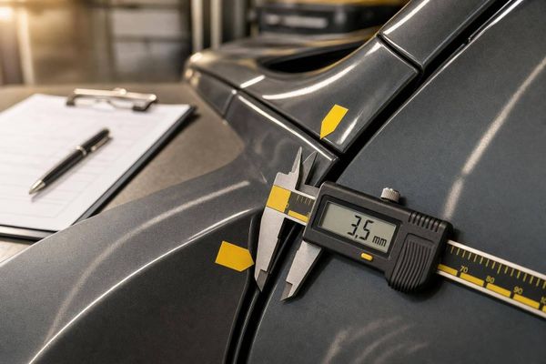 Wie wirken Spaltmaße auf Unfallgutachten und Wert?