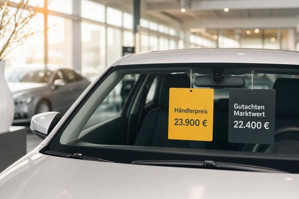 Wie vergleichen Händlerpreise und Gutachten Marktwerte?