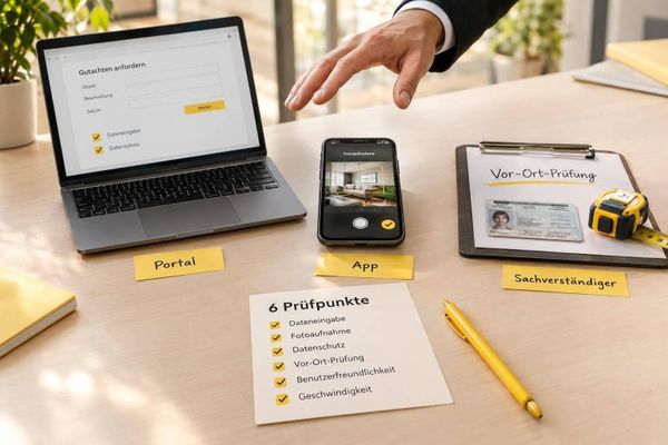 Portal oder App: Was passt für Gutachten besser?