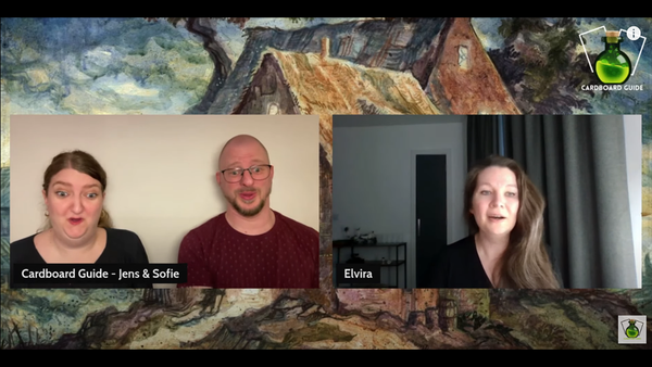 Cardboard Guide Interviews Elivira Shakirova