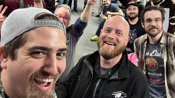 Louie DeGeorge and RA at the West Virginia Qualifier Event