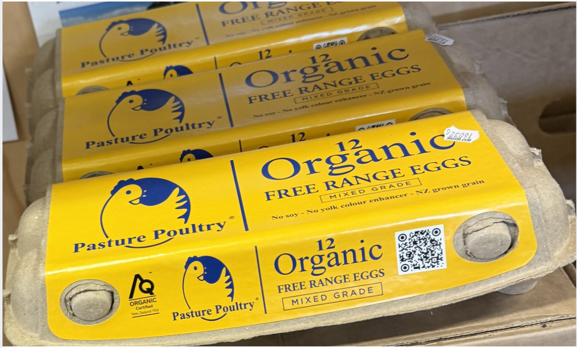 Organic Eggs in New Zealand