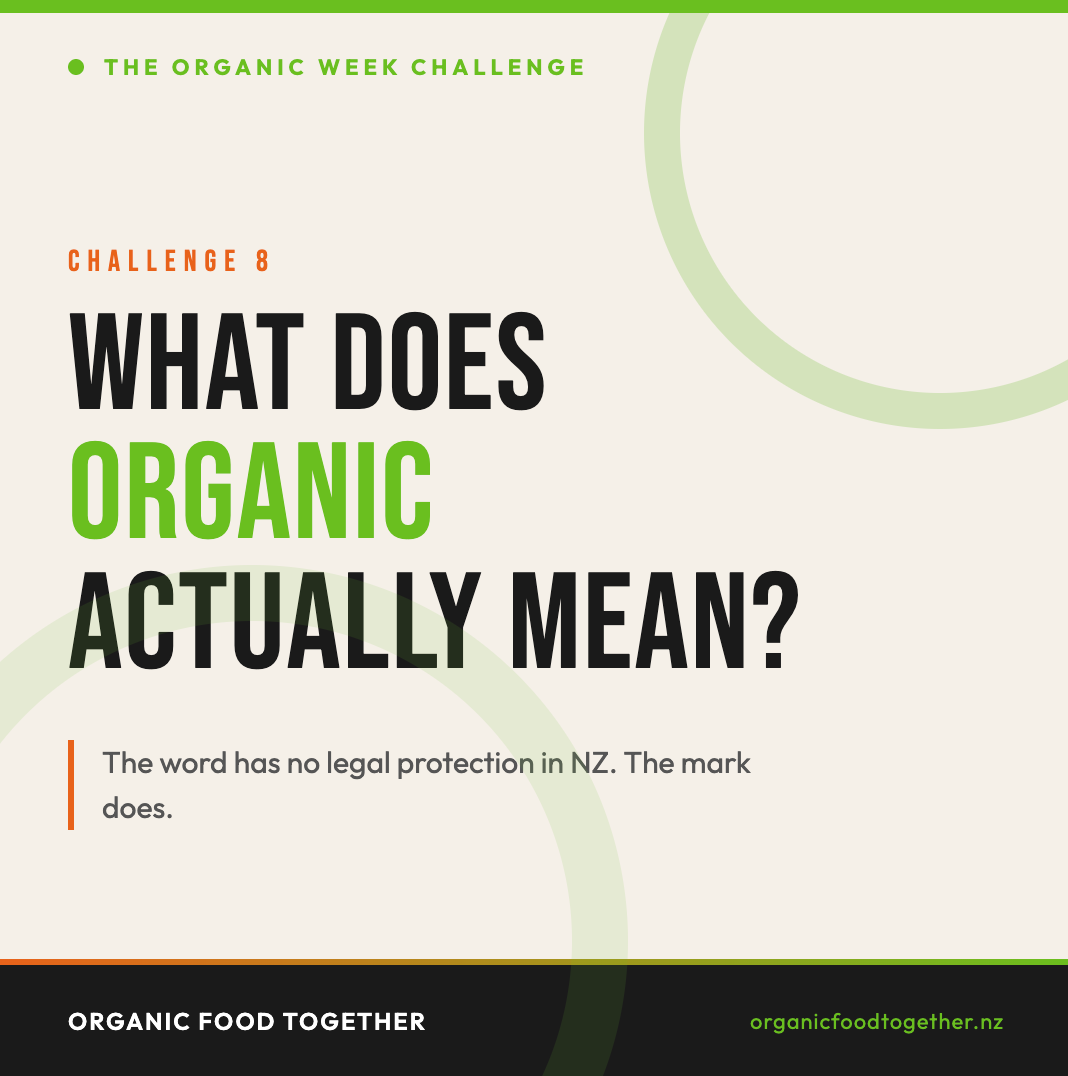 What Does Organic Actually Mean?