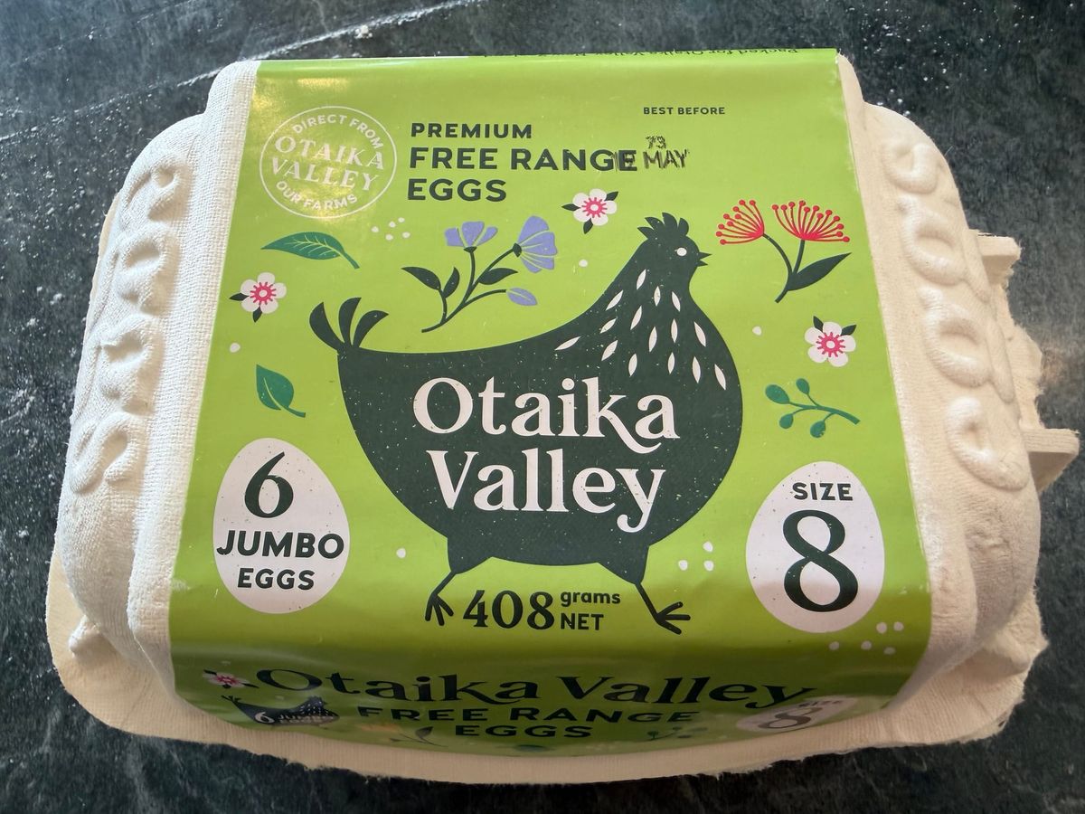 The pohutukawa on the carton: who's behind Otaika Valley eggs?