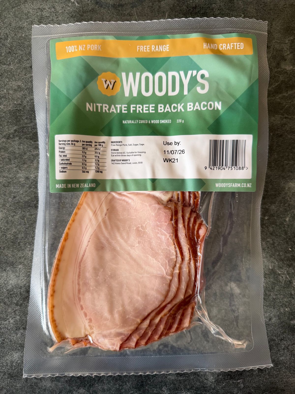Who Is Woody? Following the Bacon Back to the Pig