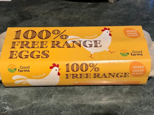 The empty shelf, and a look at Good Farms eggs