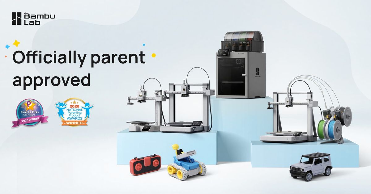 Our 3D Printers Just Won Two Parenting Awards