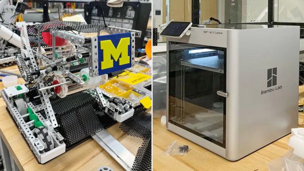 Faster robot iteration with Bambu Lab technology at the University of Michigan