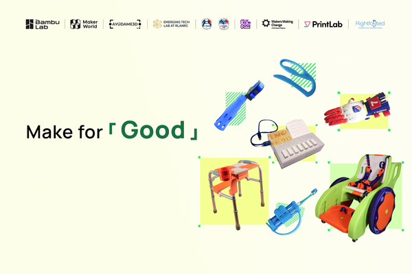 Seven Organizations, One Maker Community: 3D printing in the service of accessibility