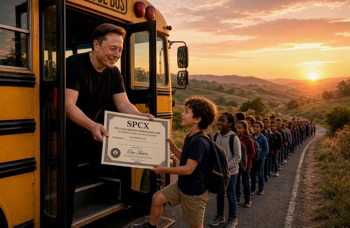 Fifteen Pounds and a Share of SpaceX