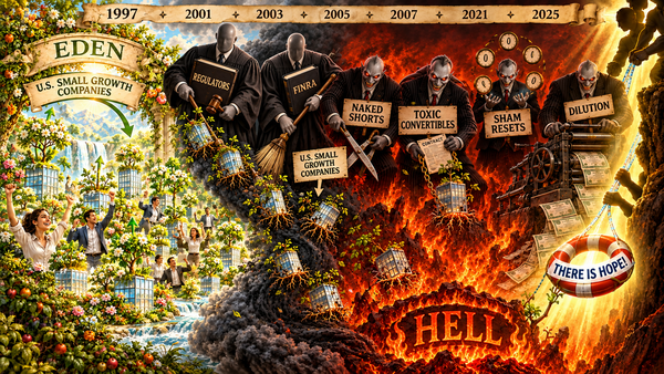 The 25-Year Small Public Company Descent to Hell