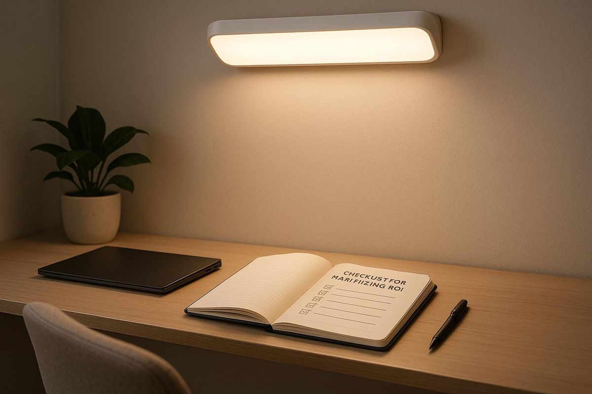 Checklist for Maximizing ROI with Lighting Rebates