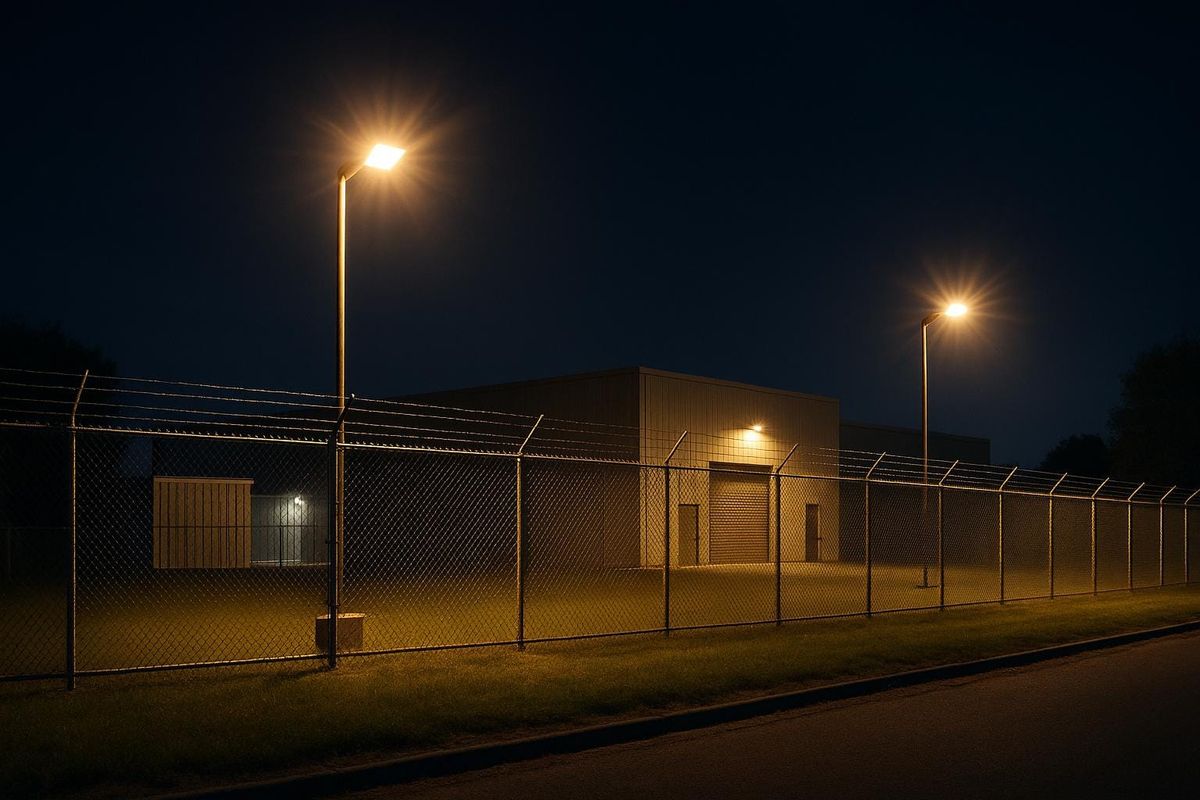 How LED Floodlights Improve Perimeter Security