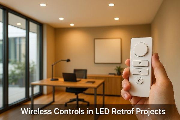 Wireless Controls in LED Retrofit Projects