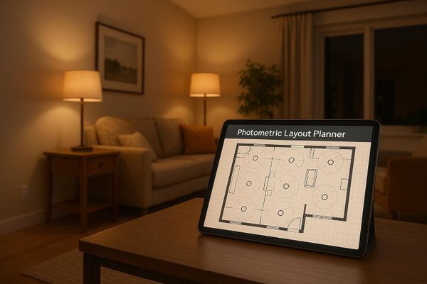 Photometric Layout Planner