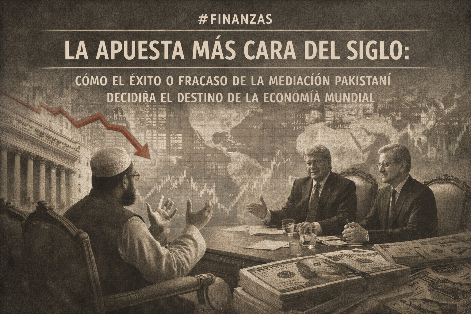#FINANZAS | LA APUESTA MÁS CARA DEL SIGLO: CÓMO EL ÉXITO O FRACASO DE LA MEDIACIÓN PAKISTANÍ DECIDIRÁ EL DESTINO DE LA ECONOMÍA MUNDIAL — Y POR QUÉ CHILE NO PUEDE PERMITIRSE MIRAR DESDE LA TRIBUNA