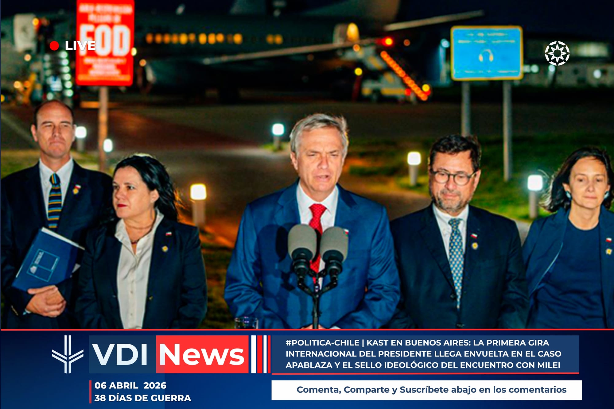 #POLITICA-CHILE | KAST EN BUENOS AIRES: LA PRIMERA GIRA INTERNACIONAL DEL PRESIDENTE LLEGA ENVUELTA EN EL CASO APABLAZA Y EL SELLO IDEOLÓGICO DEL ENCUENTRO CON MILEI