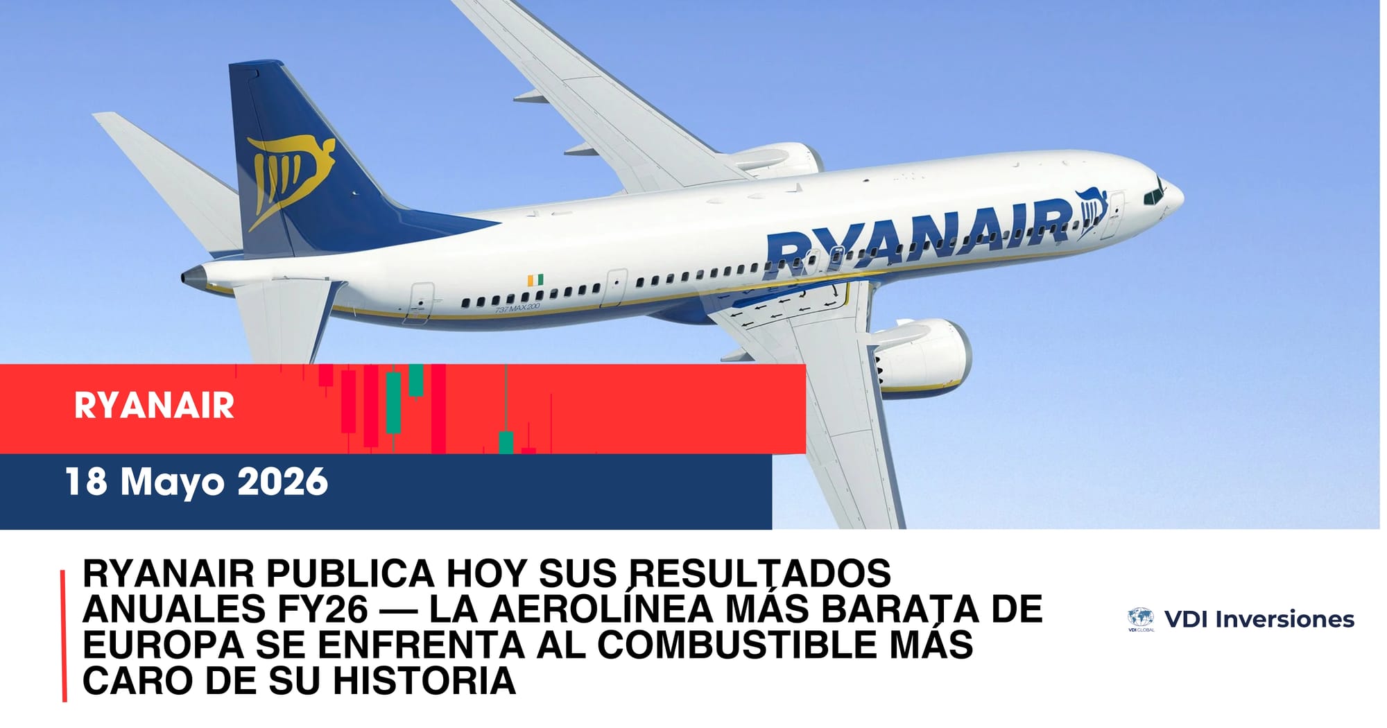 RYANAIR PUBLICA HOY SUS RESULTADOS ANUALES FY26 — LA AEROLÍNEA MÁS BARATA DE EUROPA SE ENFRENTA AL COMBUSTIBLE MÁS CARO DE SU HISTORIA
