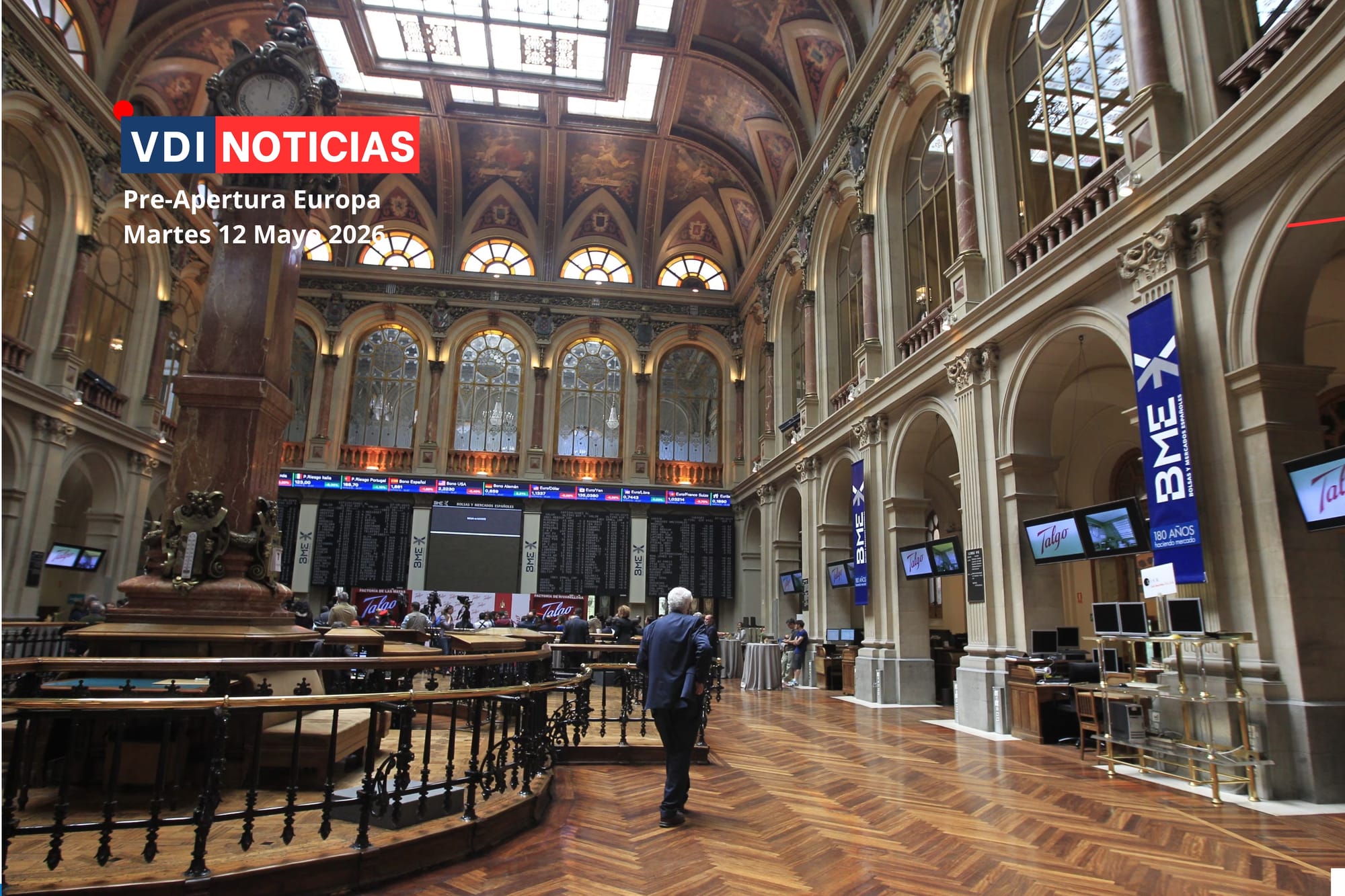 Pre-Apertura Europa Martes 12 Mayo 2026