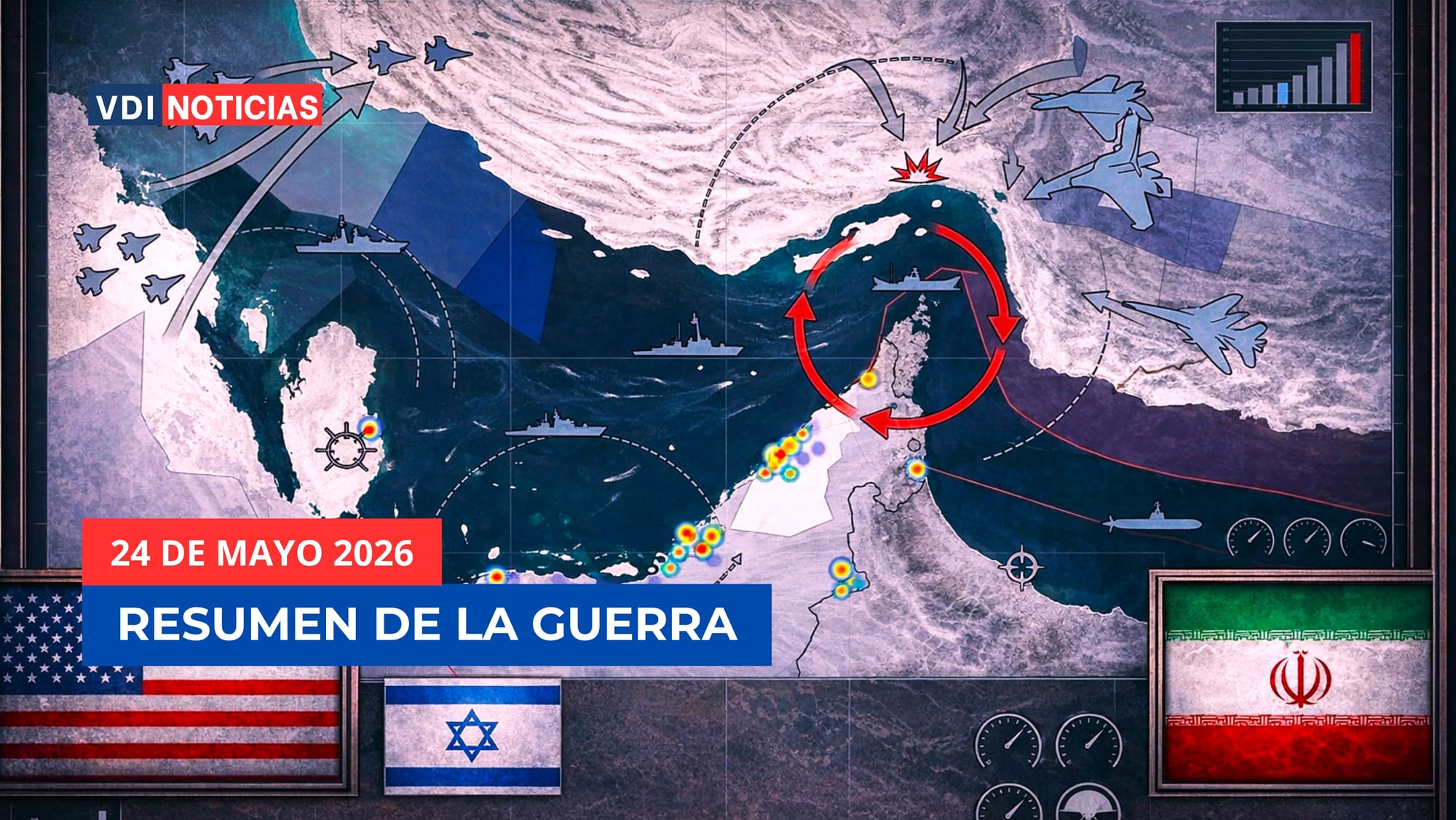RESUMEN DE GUERRA — Domingo 24 de mayo de 2026