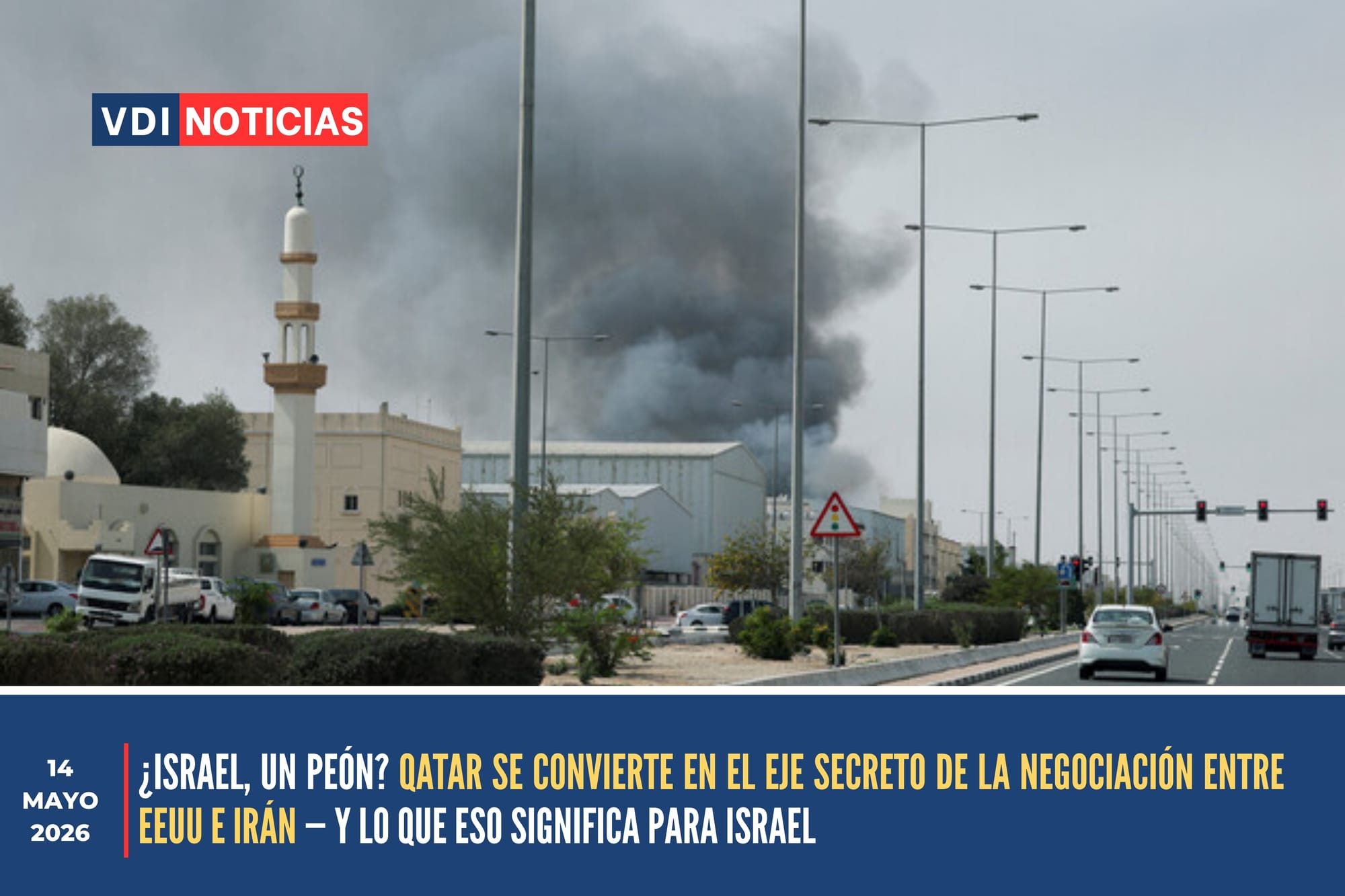 ¿ISRAEL, UN PEÓN? QATAR SE CONVIERTE EN EL EJE SECRETO DE LA NEGOCIACIÓN ENTRE EEUU E IRÁN — Y LO QUE ESO SIGNIFICA PARA ISRAEL