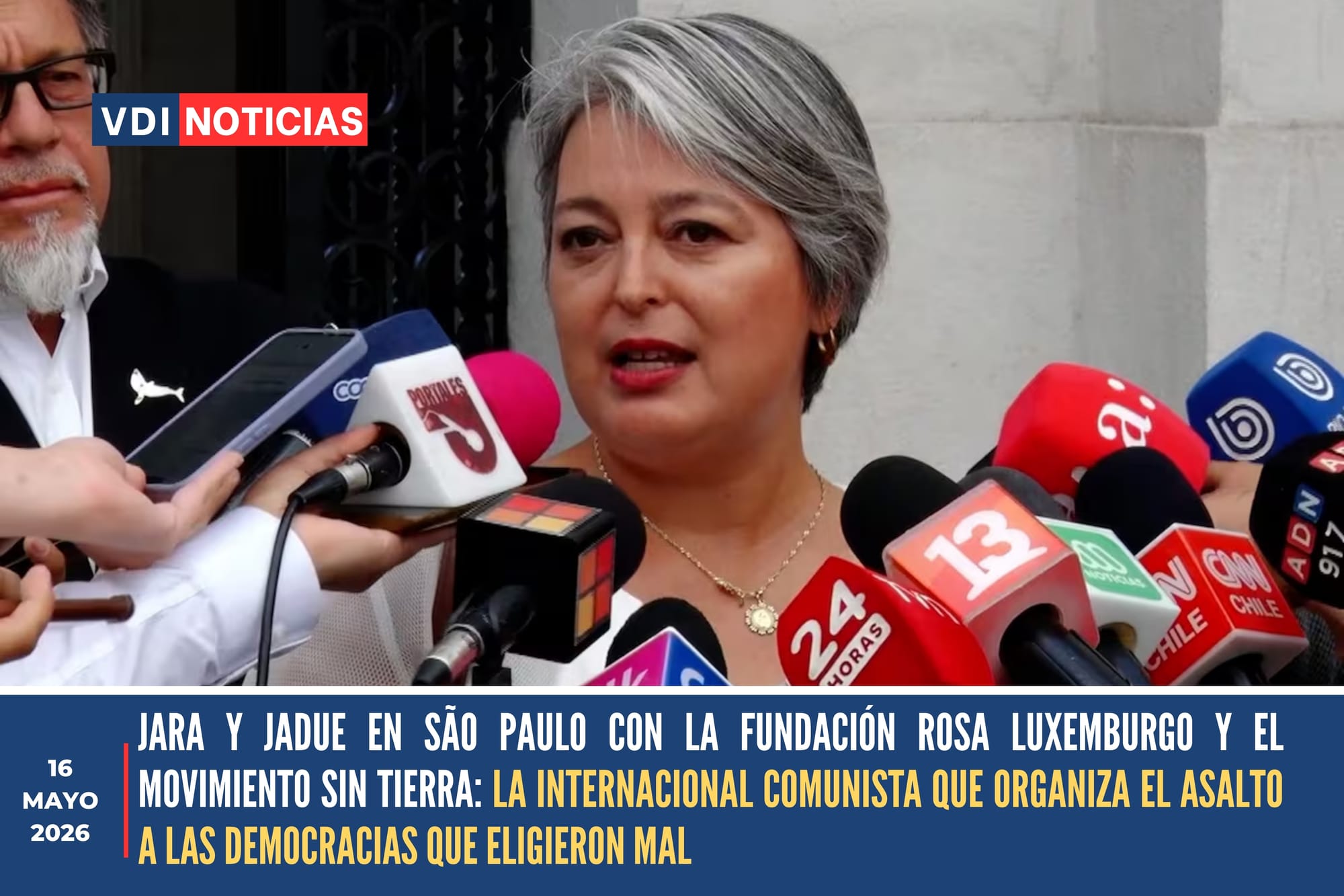 JARA Y JADUE EN SÃO PAULO CON LA FUNDACIÓN ROSA LUXEMBURGO Y EL MOVIMIENTO SIN TIERRA: LA INTERNACIONAL COMUNISTA QUE ORGANIZA EL ASALTO A LAS DEMOCRACIAS QUE ELIGIERON MAL