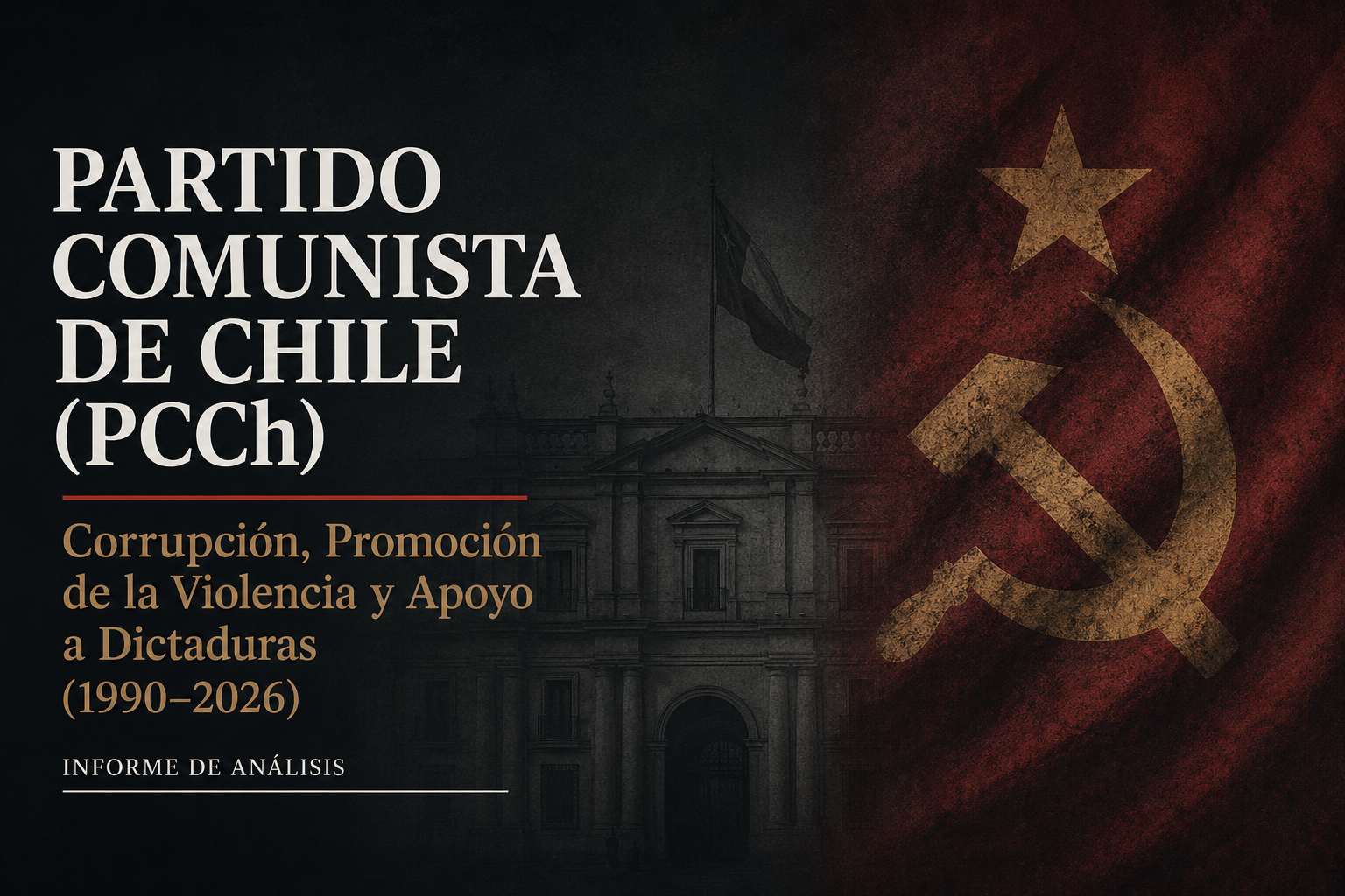 INFORME: PARTIDO COMUNISTA DE CHILE (PCCh) Corrupción, Promoción de la Violencia y Apoyo a Dictaduras (1990–2026)