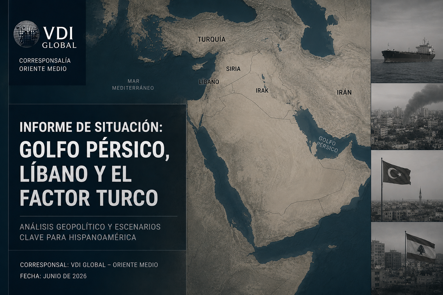 INFORME DE SITUACIÓN: GOLFO PÉRSICO, LÍBANO Y EL FACTOR TURCO