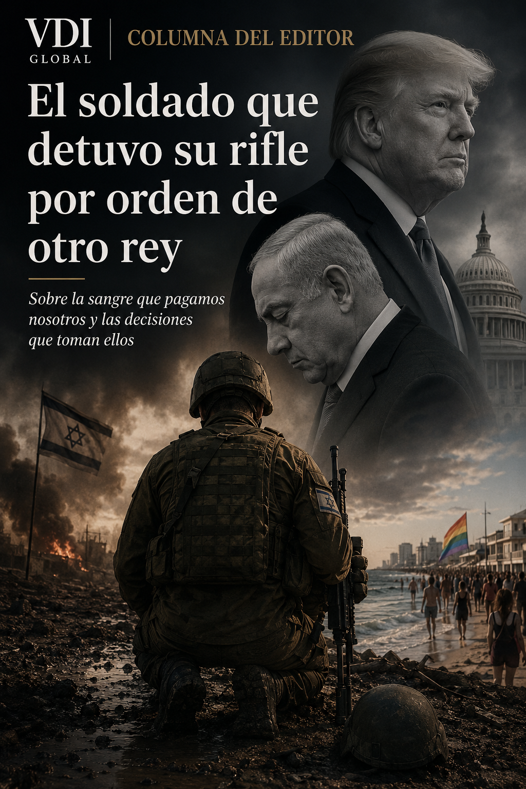 El soldado que detuvo su rifle por orden de otro rey
