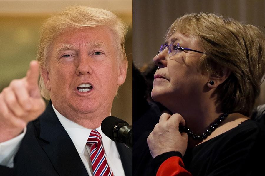 ¿QUÉ LE DIRÁ A TRUMP? BACHELET NECESITA AL HOMBRE QUE ODIA LA ONU PARA DIRIGIR LA ONU