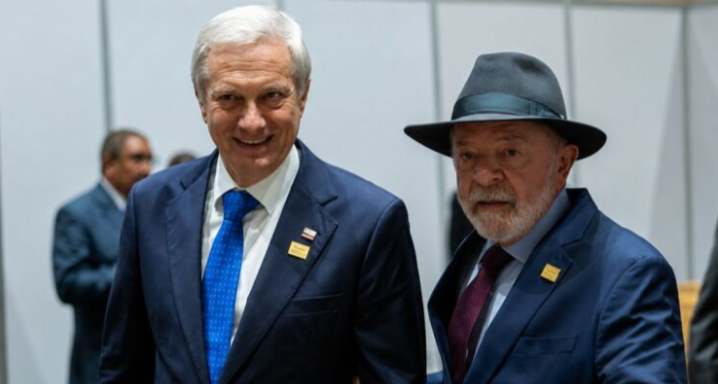 KAST SE REÚNE CON LULA EN SU SEGUNDO ENCUENTRO BILATERAL DEL DÍA, EN UNA CITA DE LA QUE NO TRASCENDIERON DETALLES CONCRETOS MÁS ALLÁ DE LA AGENDA GENERAL DE COOPERACIÓN