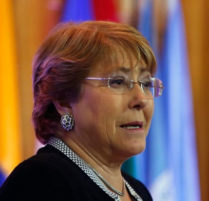 INSISTE EN UN SITIAL QUE NO LE CORRESPONDE: BACHELET QUEDA CUARTA EN LA PRIMERA VOTACIÓN POR LA SECRETARÍA GENERAL DE LA ONU