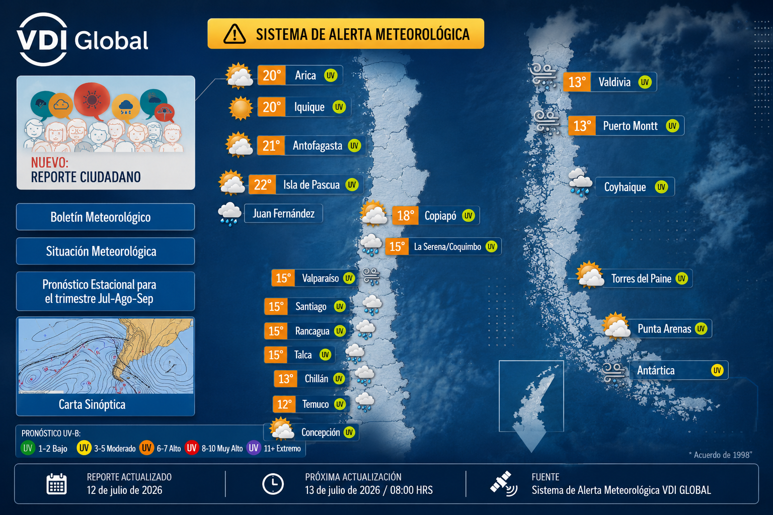 MINUTO A MINUTO: LOS TEMPORALES AZOTAN CHILE Y PONEN A PRUEBA LA RESPUESTA DEL ESTADO EN DIEZ REGIONES