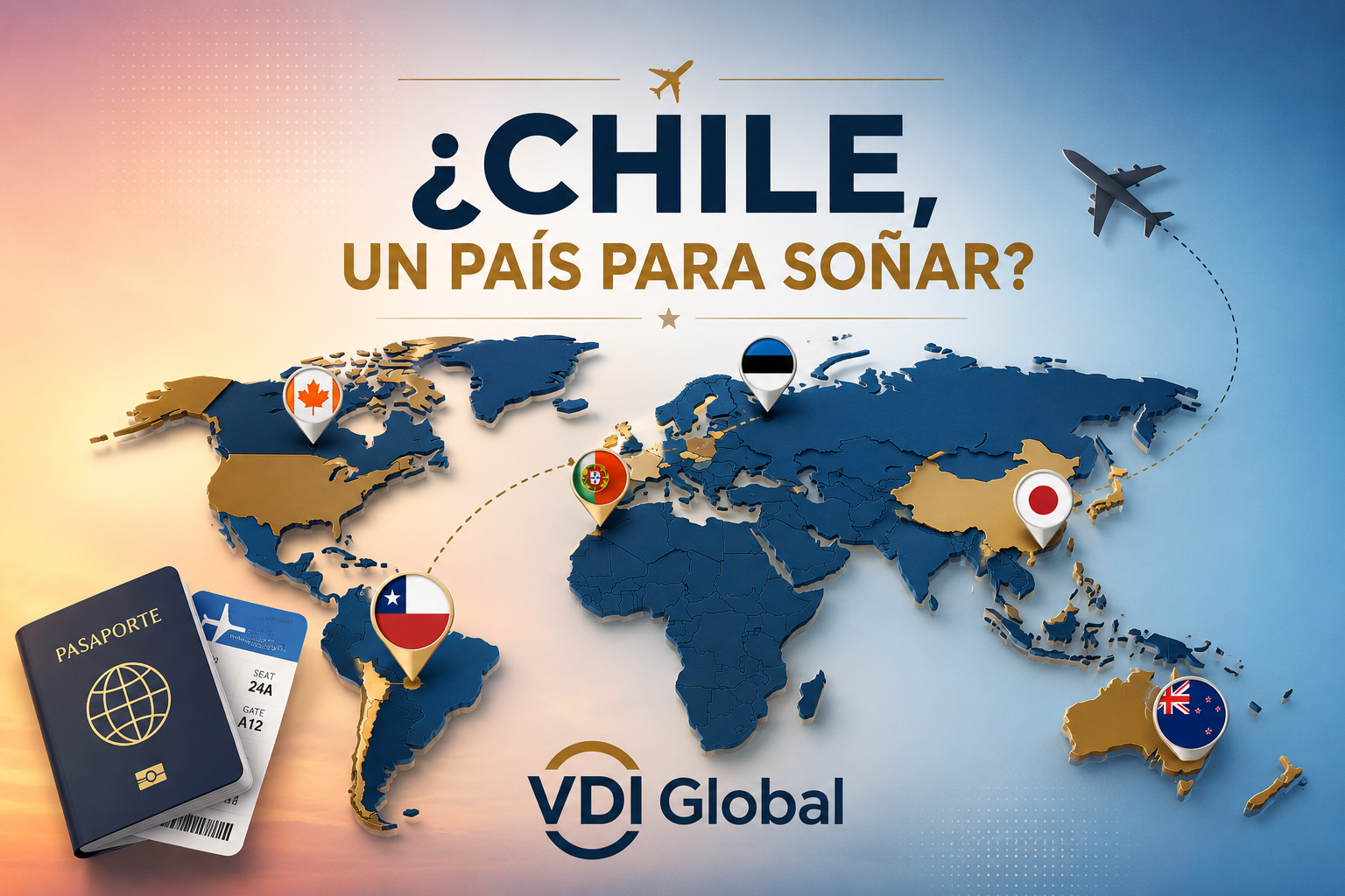 ¿UN PAÍS PARA SOÑAR? CHILE CAE AL PUESTO 51 EN EL RANKING MUNDIAL DE PAÍSES PARA REUBICARSE, LASTRADO POR LA SEGURIDAD