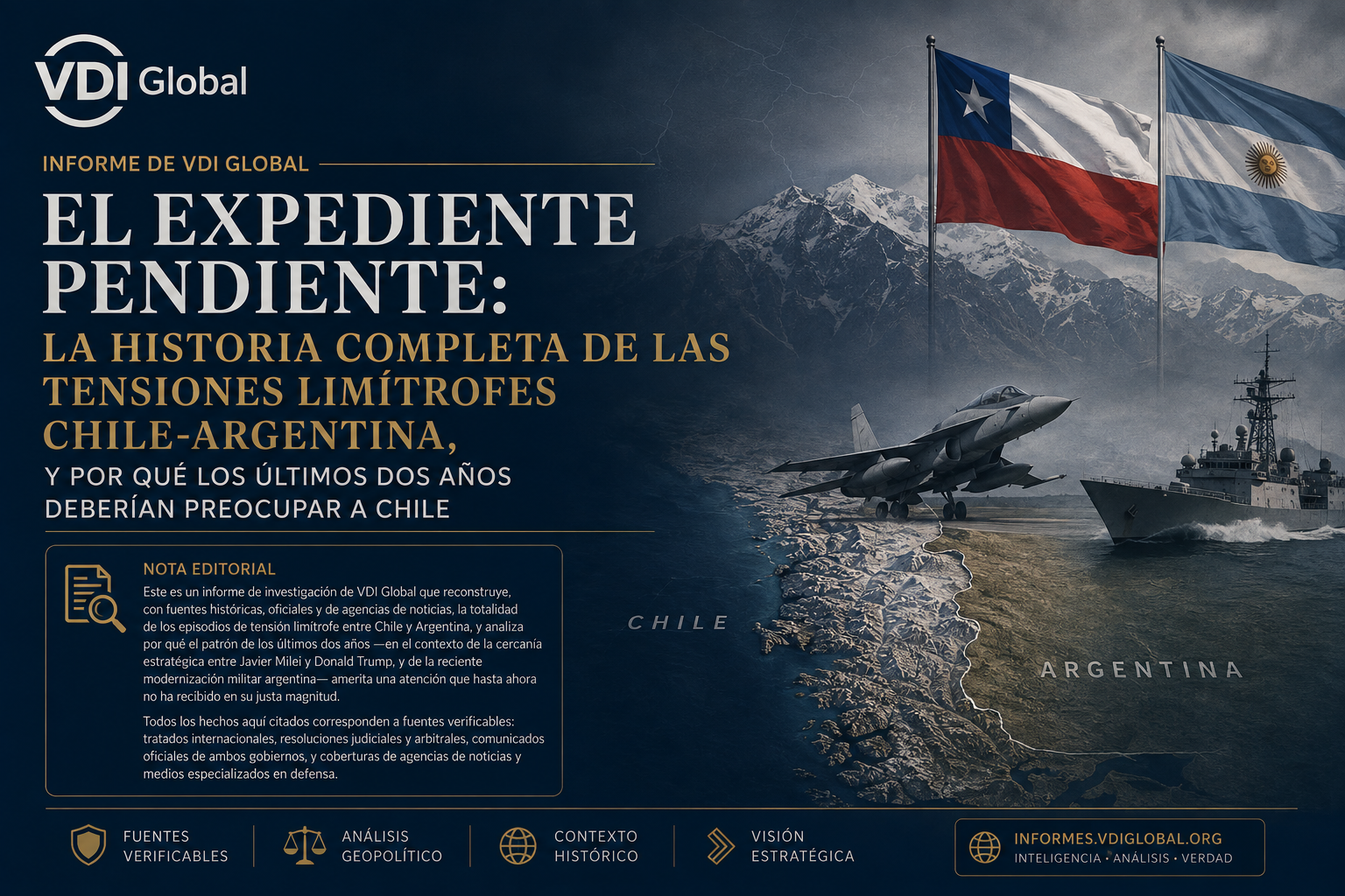 EL EXPEDIENTE PENDIENTE: LA HISTORIA COMPLETA DE LAS TENSIONES LIMÍTROFES CHILE-ARGENTINA, Y POR QUÉ LOS ÚLTIMOS DOS AÑOS DEBERÍAN PREOCUPAR A CHILE